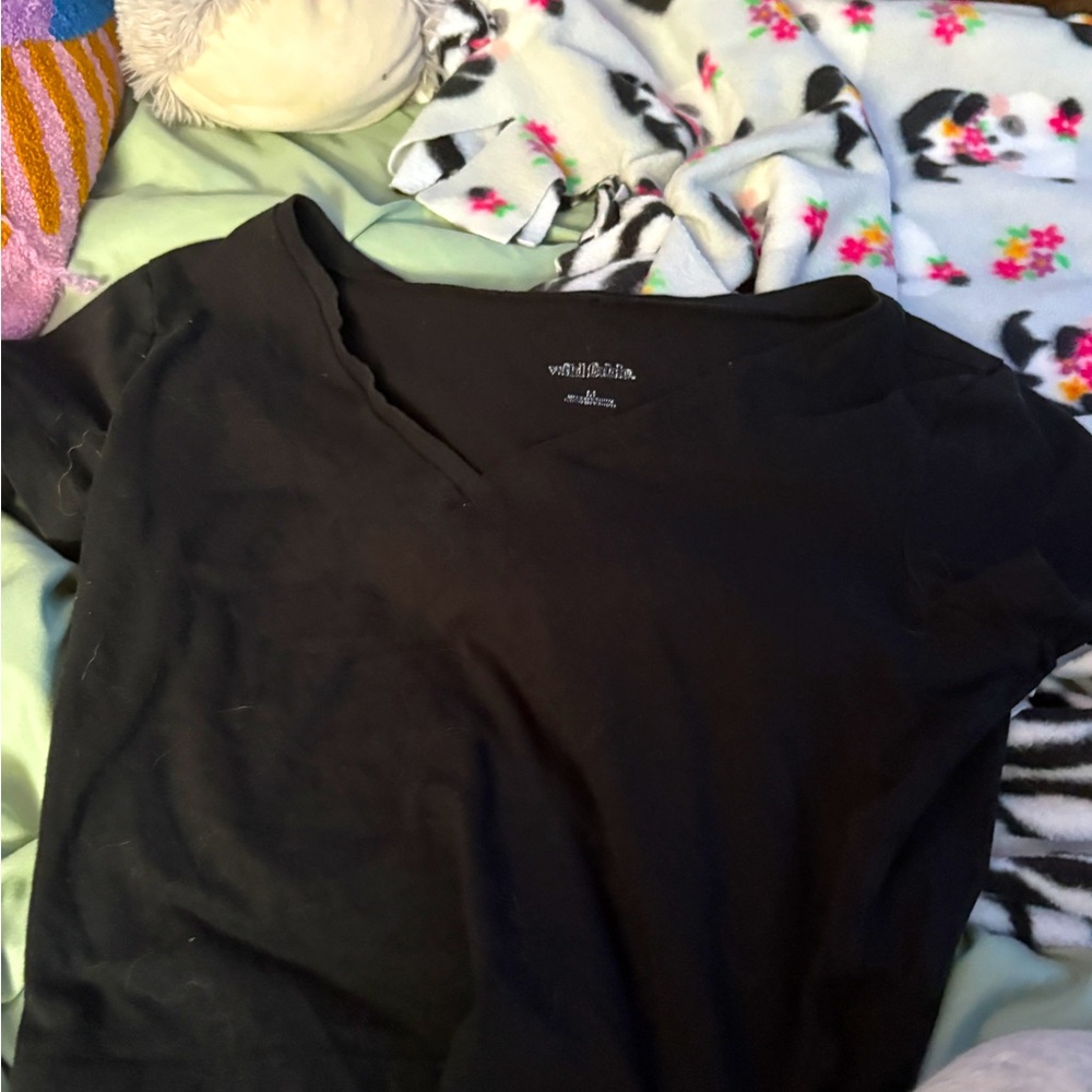 Wild Fable Black Short Sleeve Tee